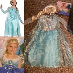 Frozen Girls Queen Elsa Costume